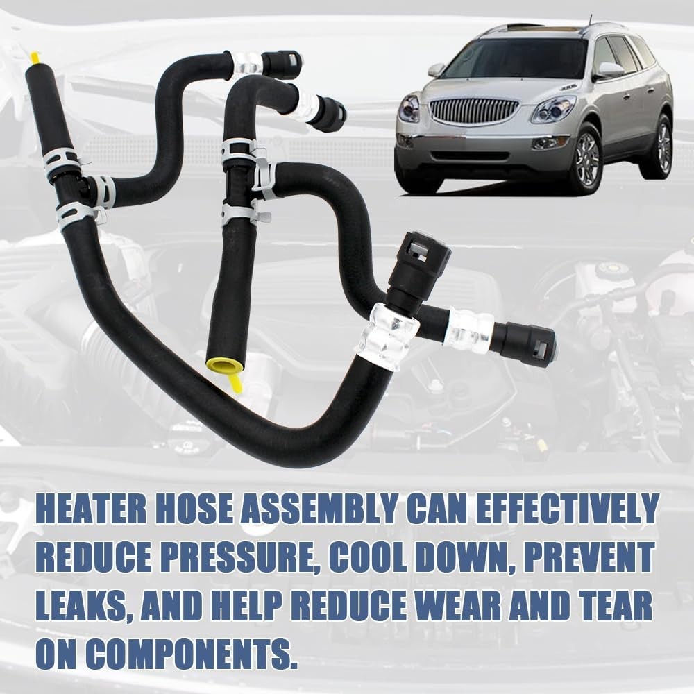 Engine Heater Hose Assembly Compatible with Chevrolet Traverse Satu... Fast Ship