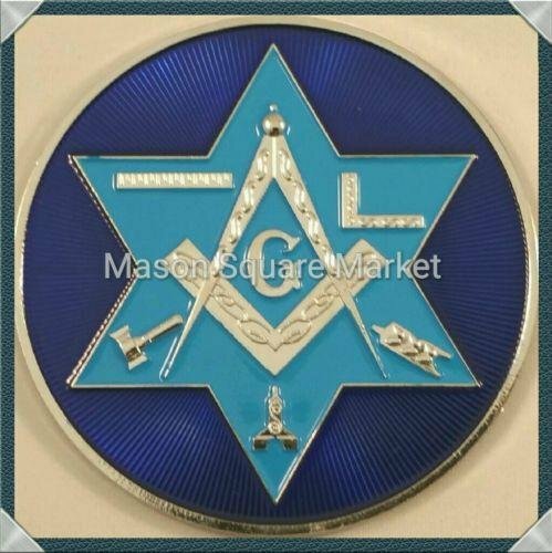 New Freemason Working Tools Car Emblem
