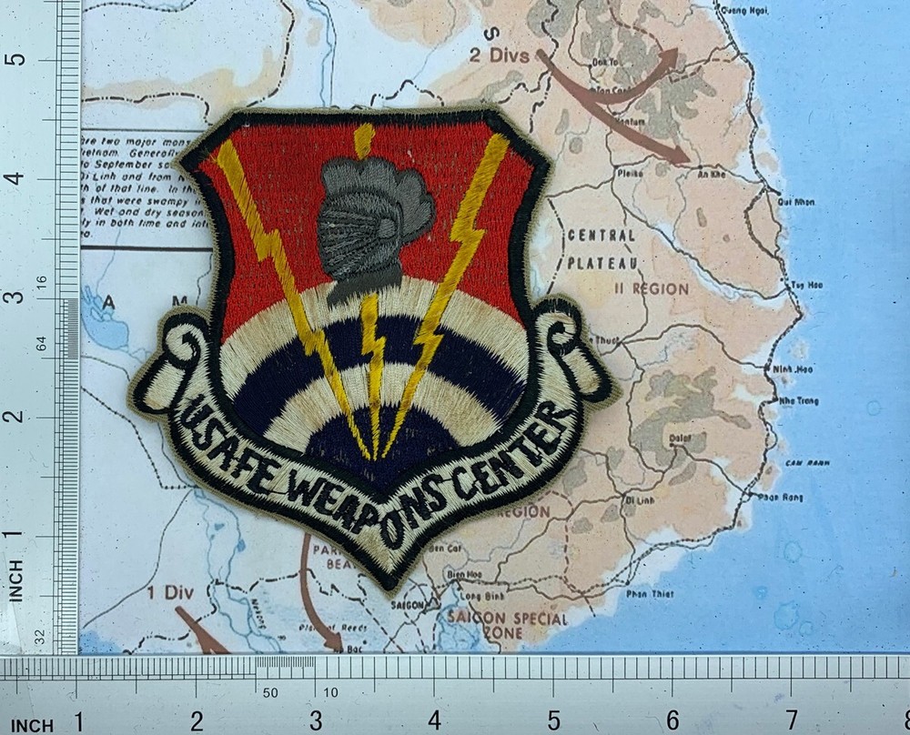 Patch , usaf weapons center  patch , squadron , usaf , patch , s5