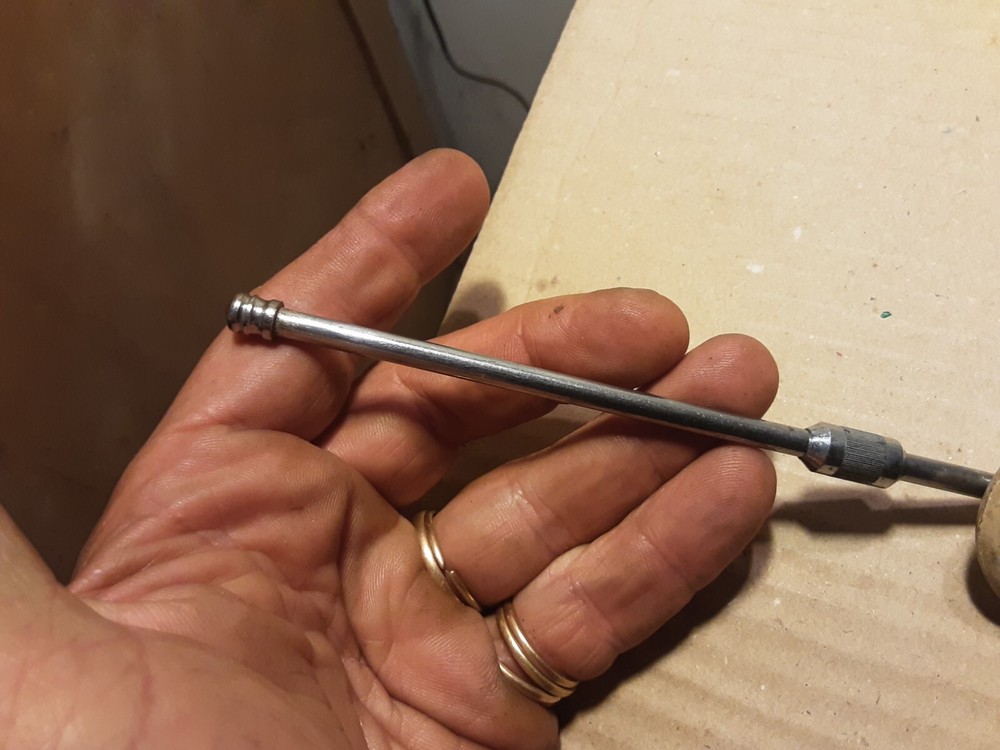 OLD REFLEX HAMMER TILTING HEAD LENGTH 16 CM
