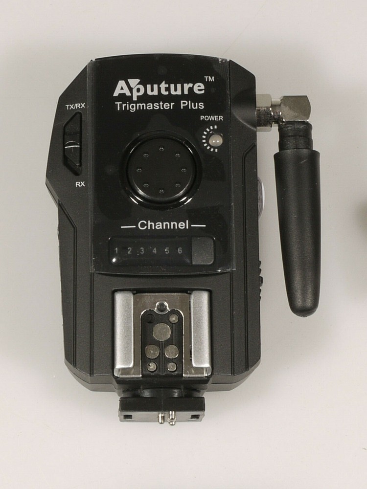 PRL) APUTURE TRIGMASTER PLUS TRANSCEIVER TX/RX CAMERA FLASH SHUTTER WIRELESS 2.4