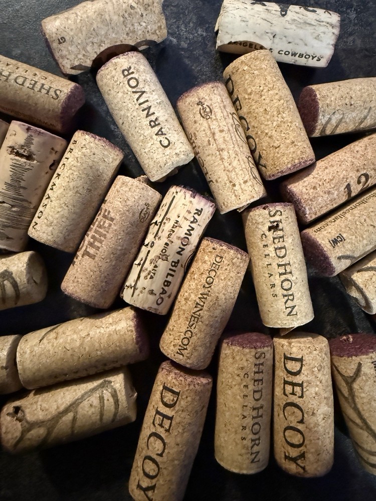 Wine Corks  - Used Assorted Over 350!