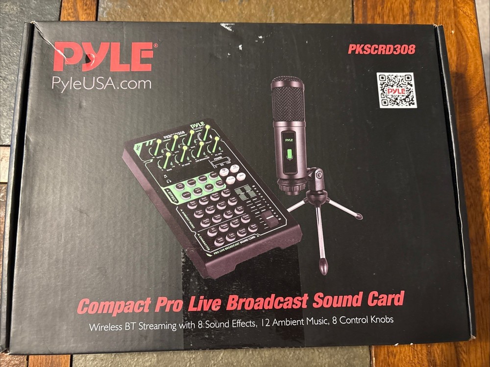PYLE Compact Live Broadcast Sound Care