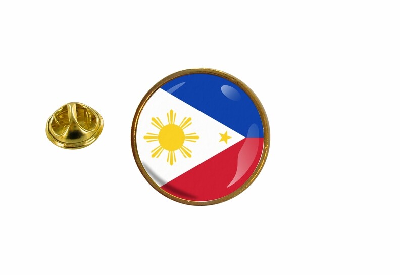 Philippines Flag Pin Badge Round Cockade
