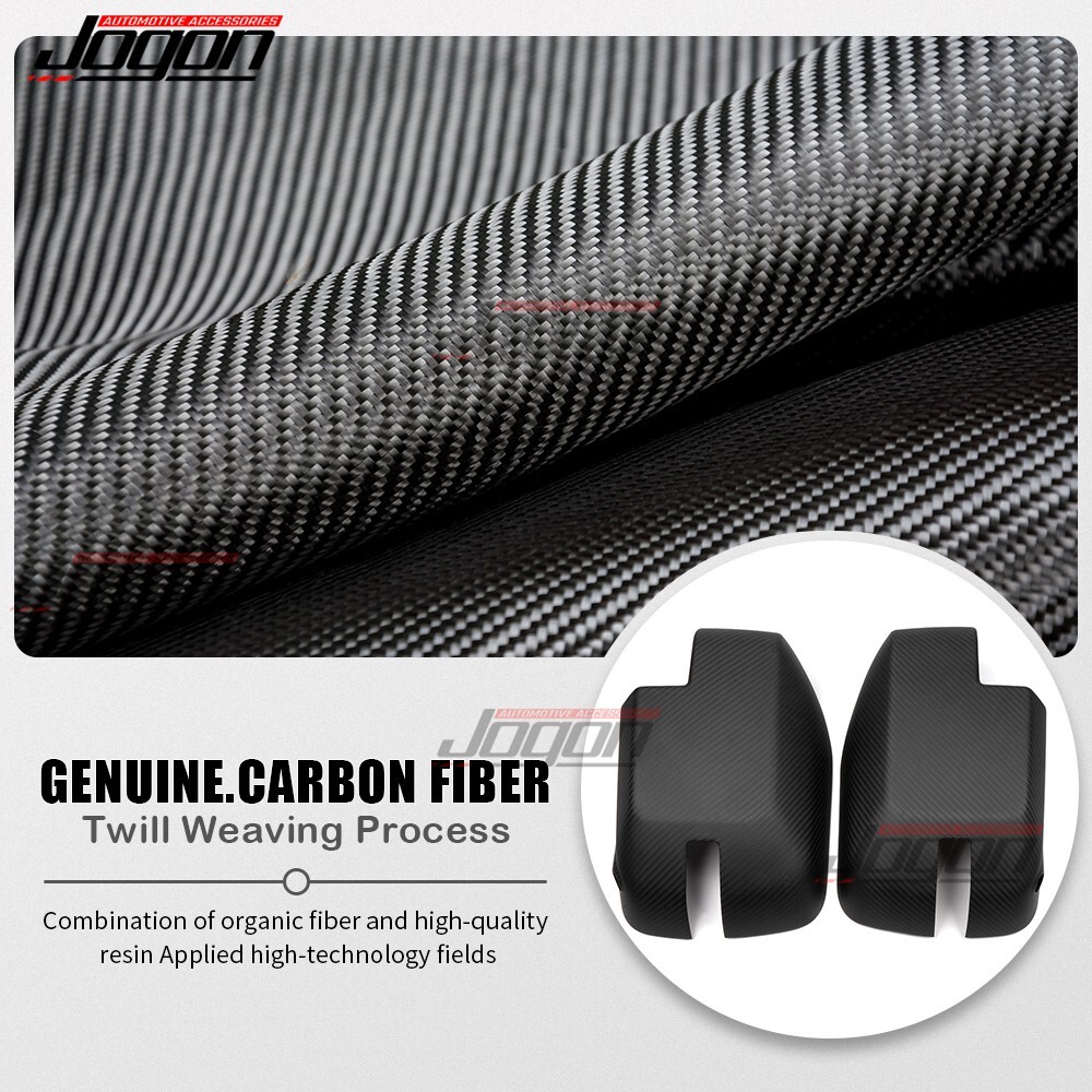 Matte Carbon For Ford Bronco Raptor U725 2021-2025 Side Rear View Mirror Overlay