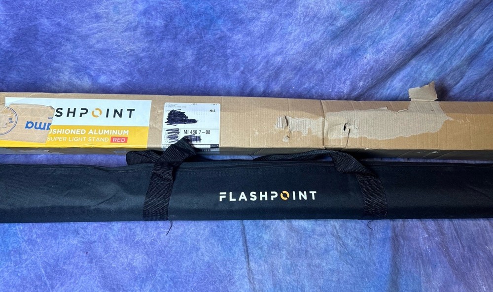 Flashpoint 13' Red Color Coded Air Cushioned Light Stand