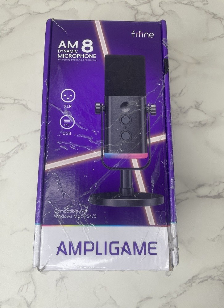 FIFINE Ampligame AM8 Dynamic Microphone