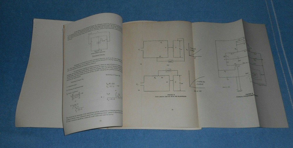 Honeywell Technical Data Measuring Circuits In Brown Electronic Potentiometers