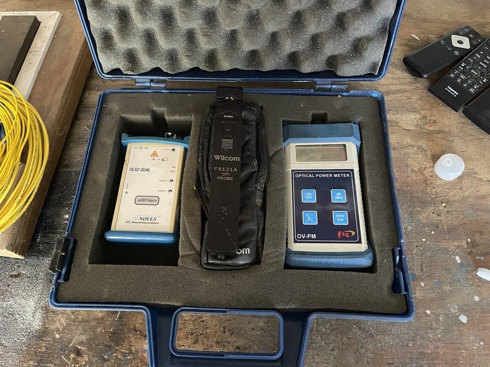 fiber optic traffic identifier, Optical power meter and Optical Light source