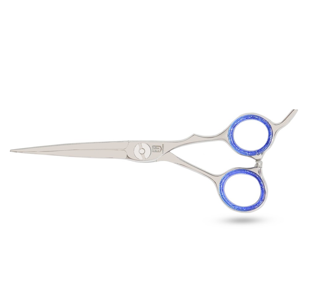 Curve Silver Barber Scissors