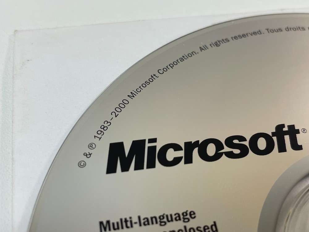Microsoft IntelliPoint 3.2 Mouse Software Driver Vintage CD-ROM 2000 y2k