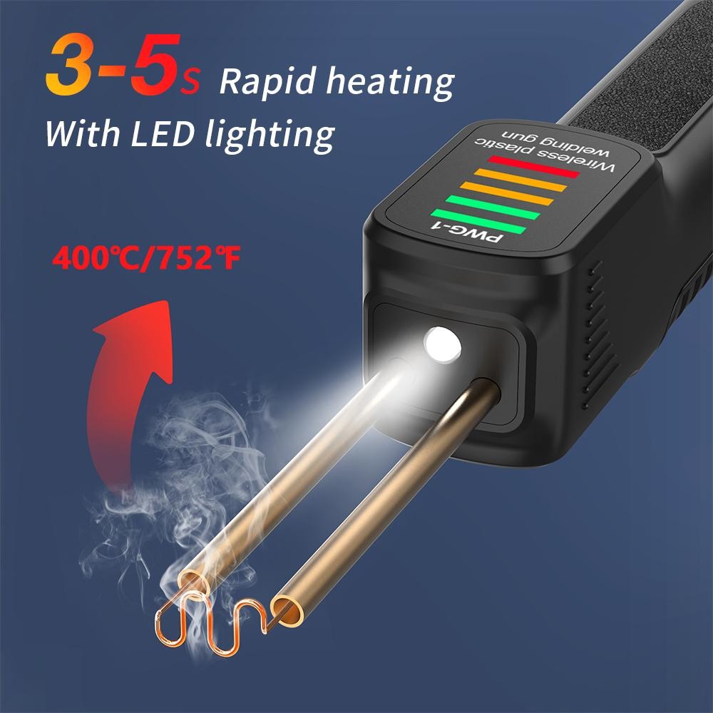 Pwg-1 Handheld Wireless Plastic Welding Machine USB Rechargeable Repair Tool