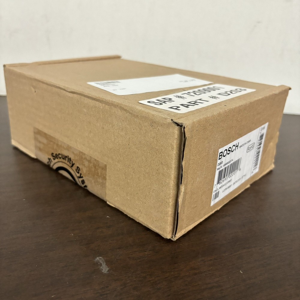 NEW Bosch D203 Steel Security Panel Enclosure Gray