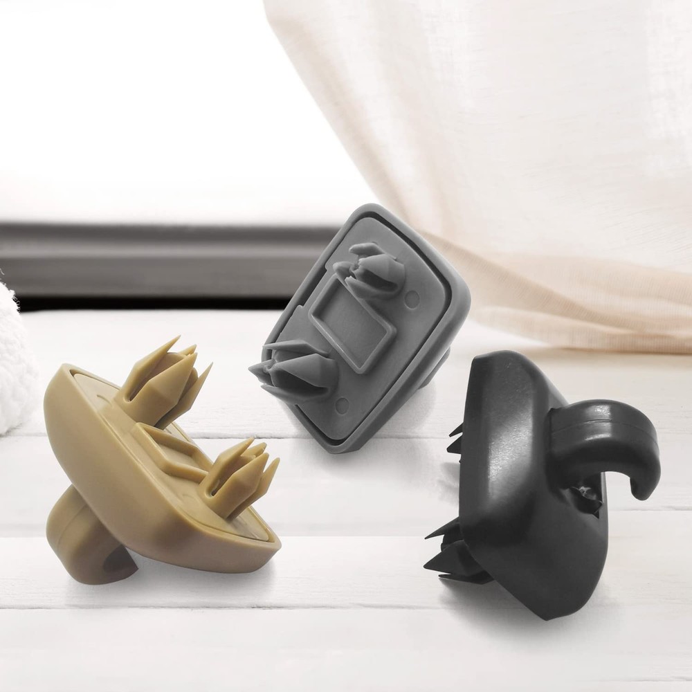 2PCS Inner Sun Visor Clips, Upgraded Car Visor Holder Hook Compatible with A...