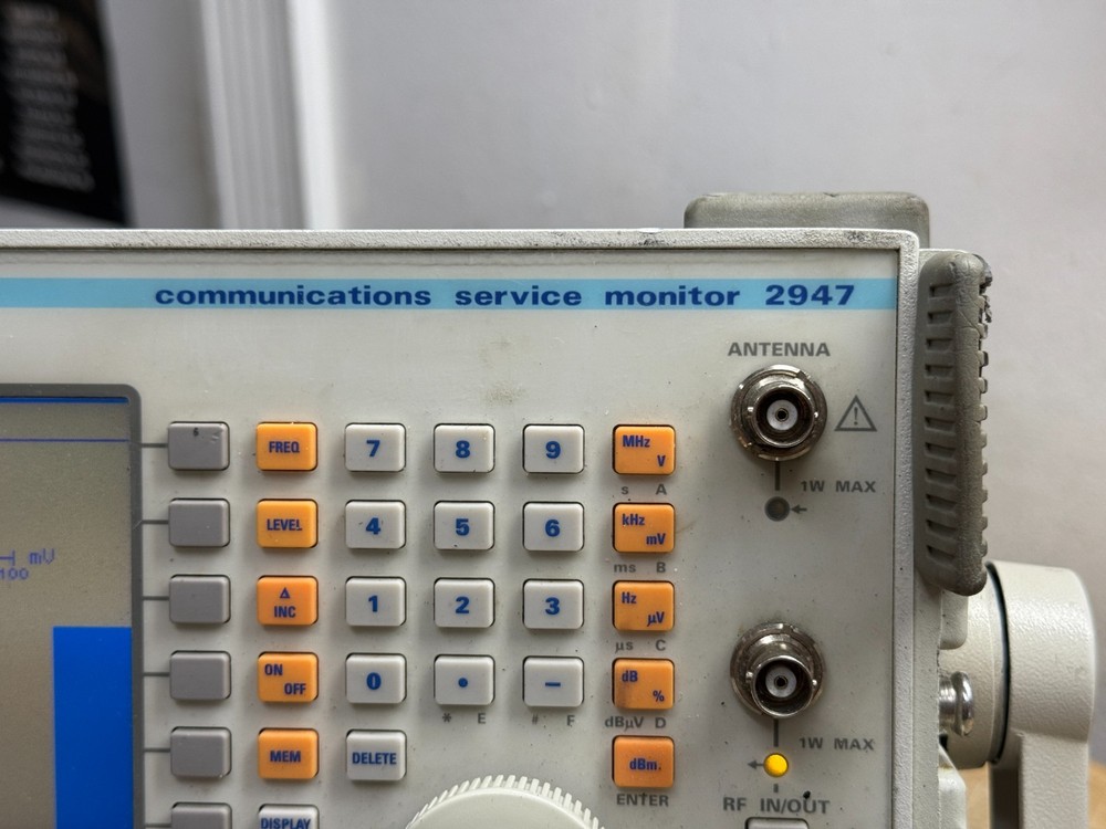 Marconi 2947 Instruments Communications Service Monitor Spectrum Analyzer