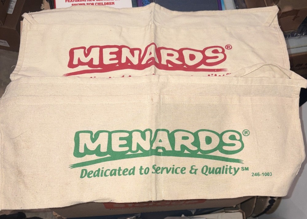 Lot Of 4 Workshop Aprons