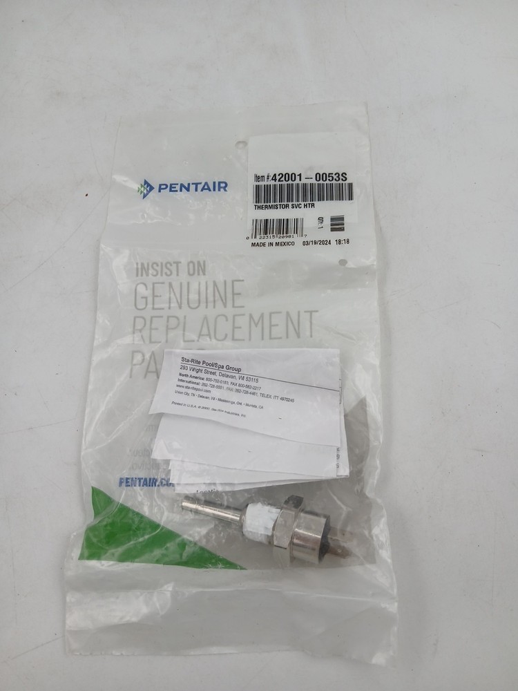 Pentair Thermistor for Max-E-Therm-MasterTemp (42001-0053S) Sealed