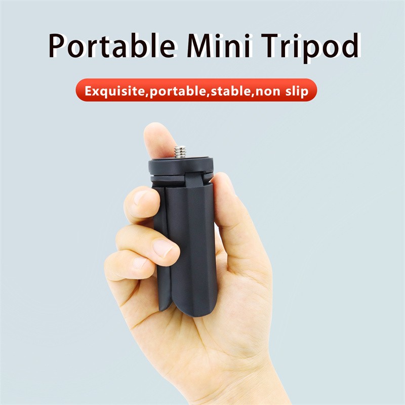 1/4" Adapter Vlog Mini Tripod Extension Bracket for DJI Osmo Pocket 3 Camera