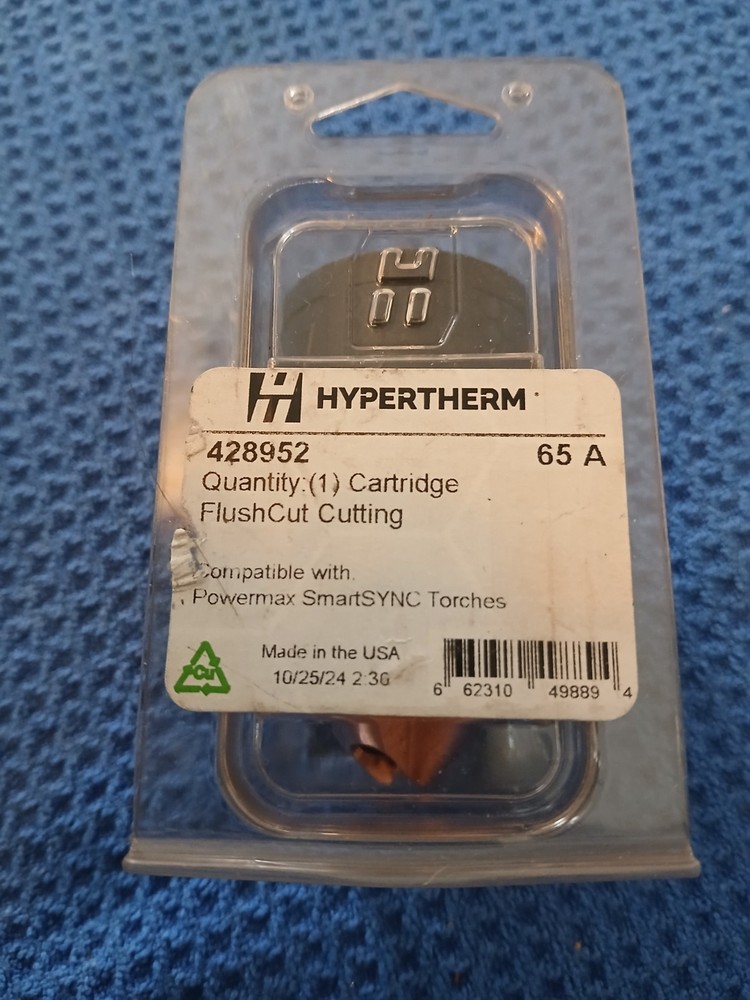 Hypertherm SmartSYNC Cartridge 65 A FlushCut 428952 Plasma