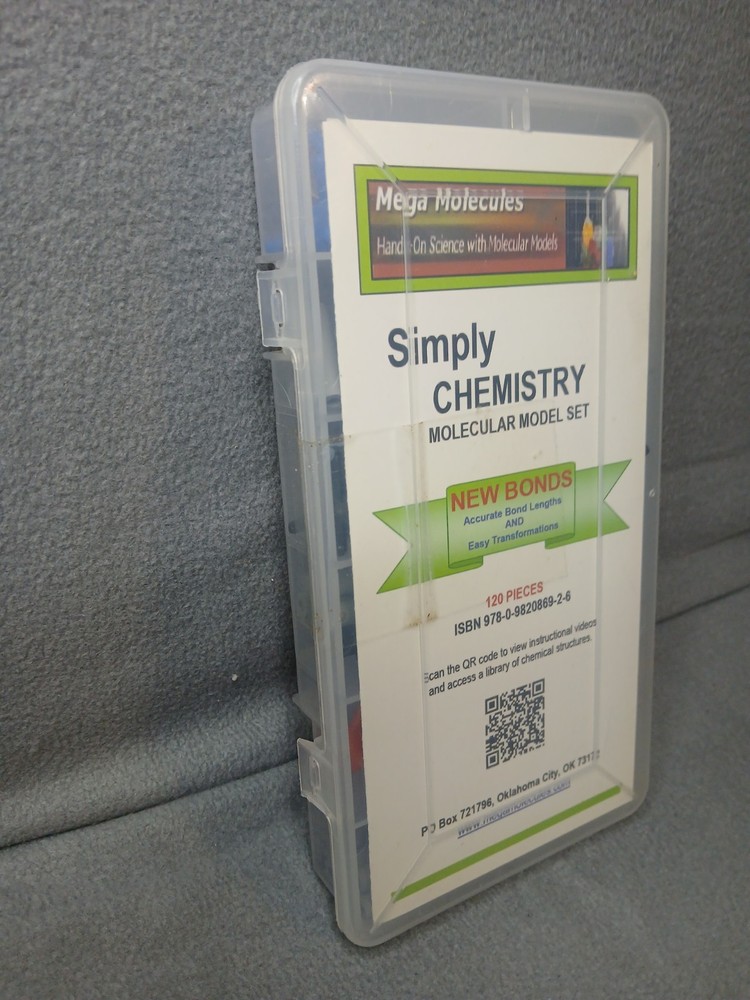 Simple Chemistry Molecular Model Set Kit Mega Molecules Homeschool Science