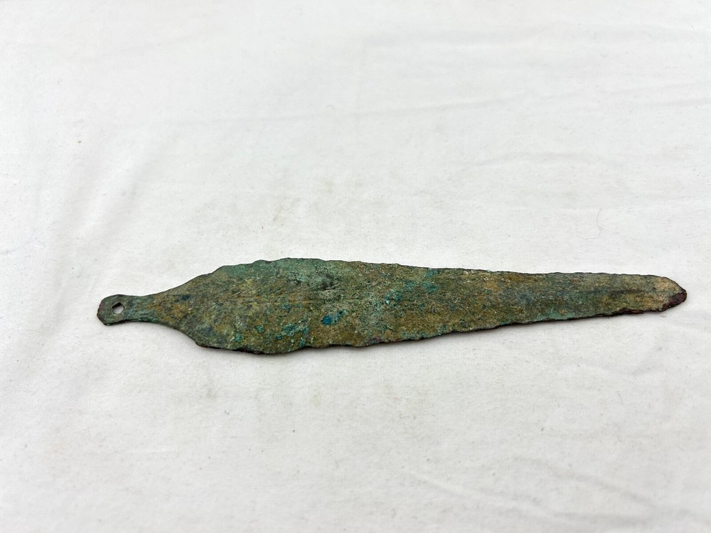 Ancient Bronze Age Roman Spear