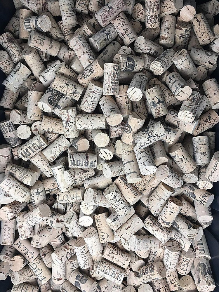Crafting Wine Corks Brand New, All Natural & Same Size With Printed Marked