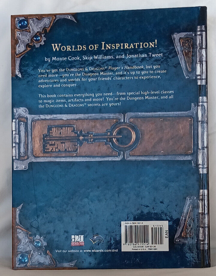 Dungeon Masters Guide Dungeons and Dragons Core Rulebook 2