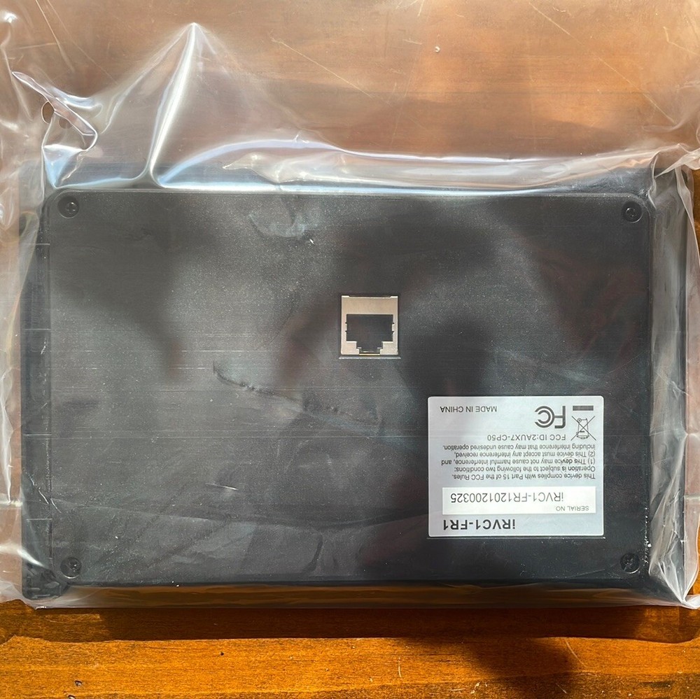 IRVC1-FR1 iRV Touch Control Panel - RV System Management RSB68 RSB66 T35