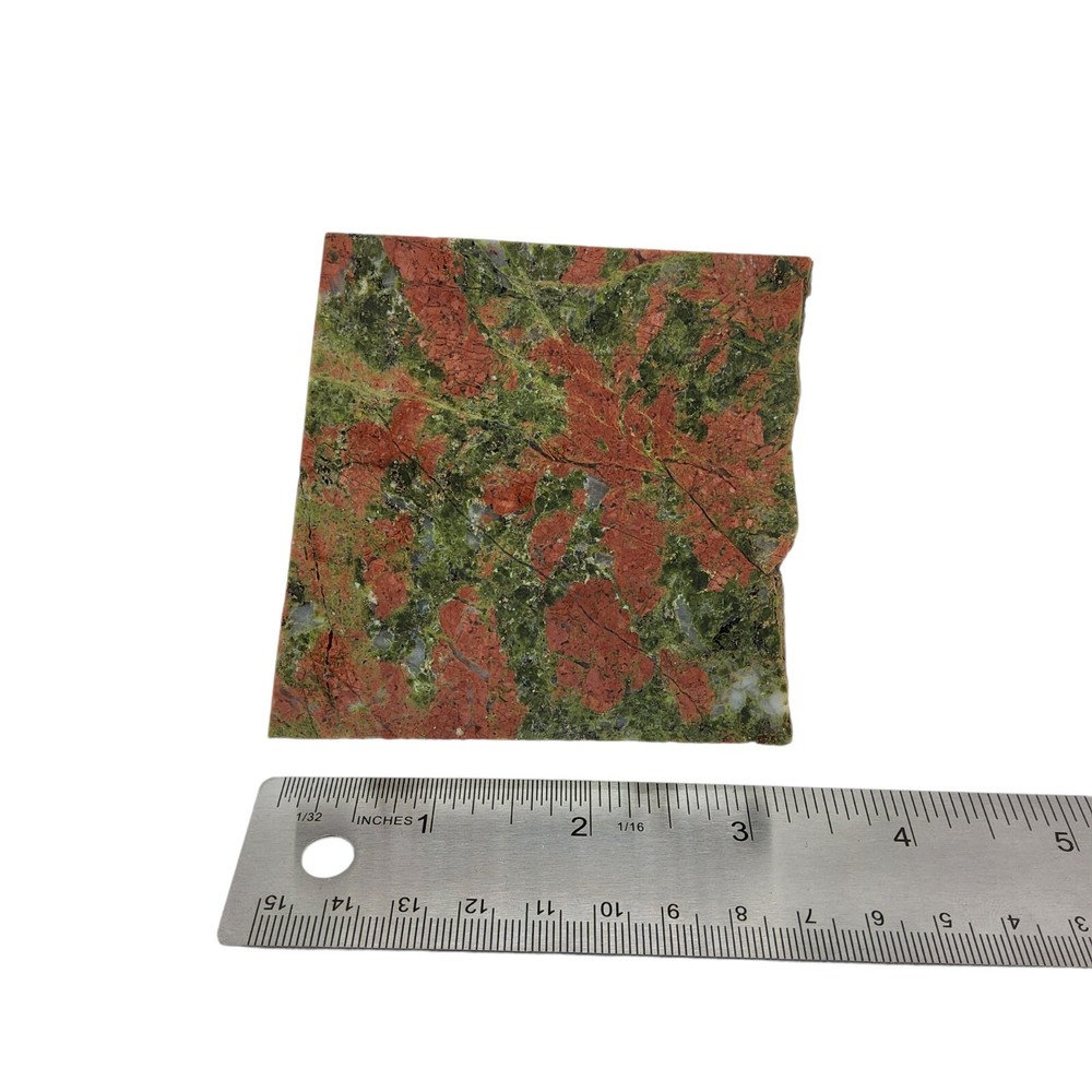 Unakite, slab, cabbing rough, #R-6028