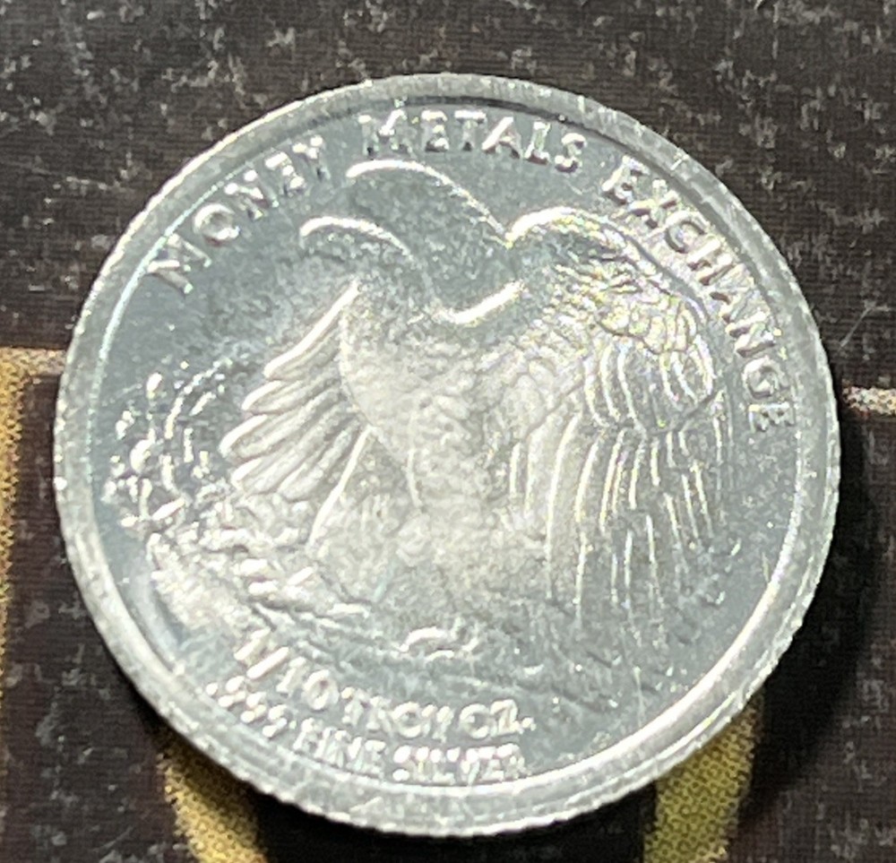 1/10 Oz Silver Round - Walking Liberty .999 Fine