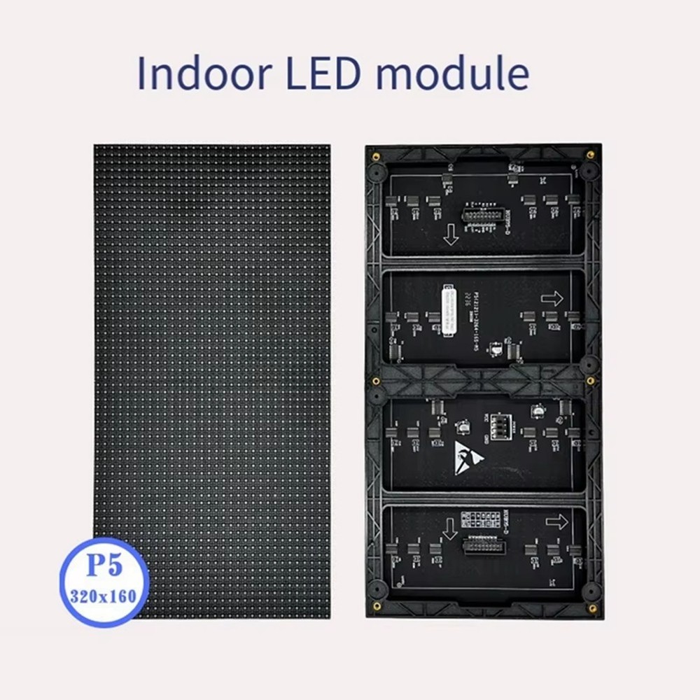 4 Pack P5 Indoor LED Screen, 64X32 LED Display Module, 16816