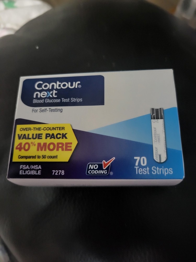 Contour Next Blood Glucose Test Strips - 70 Count