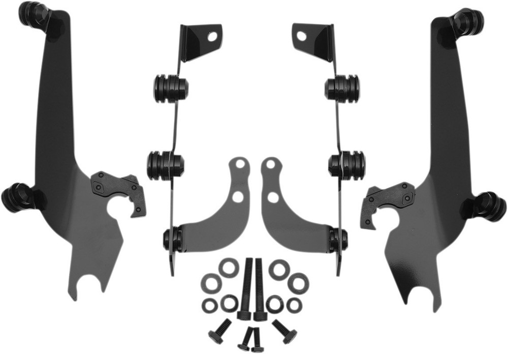 MEMPHIS SHADES MEB8918 Trigger Lock Sportshield Mounting Kit - Phantom - Black