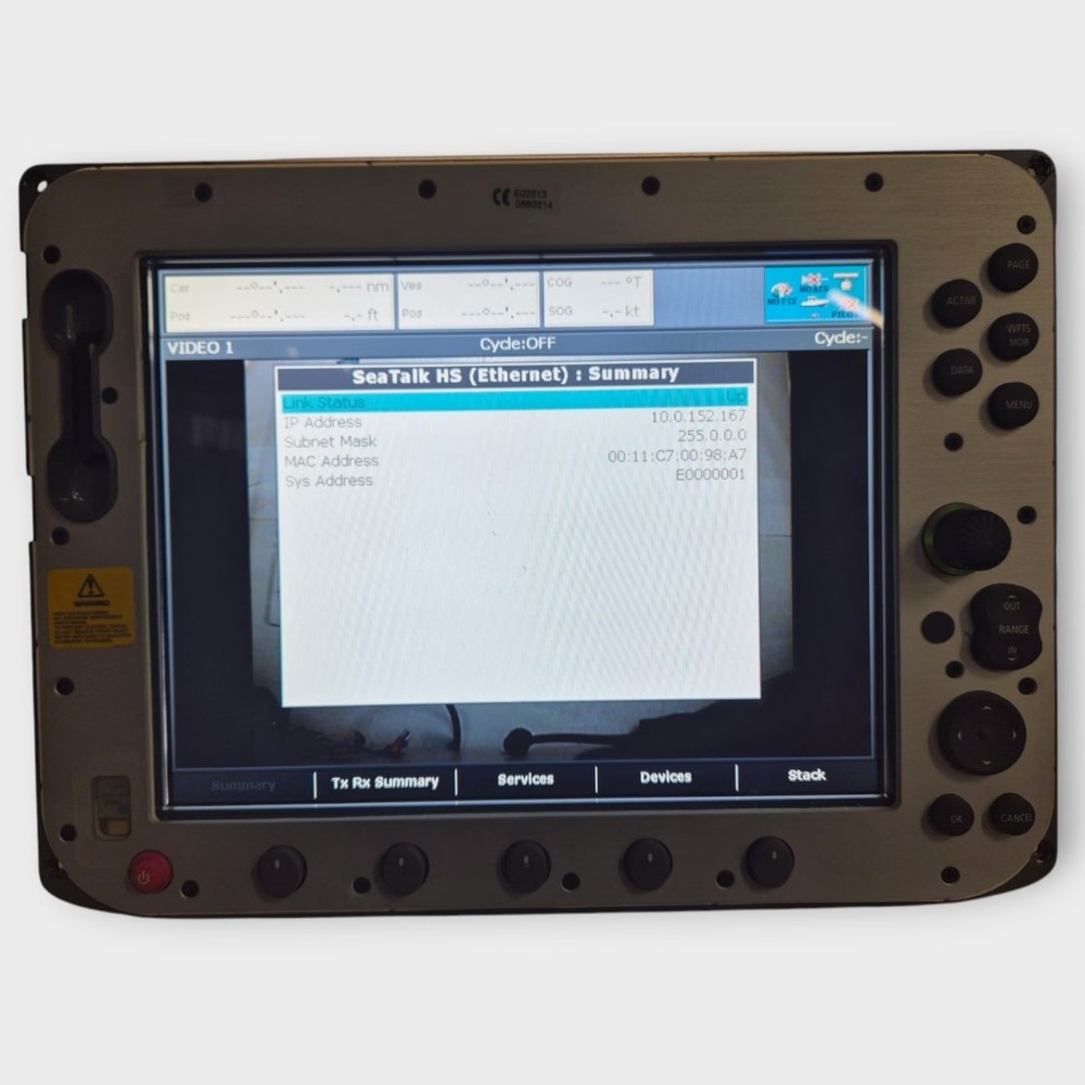 Raymarine E120 Classic Multifunction Display -E02013- *CORE ONLY* Fully Tested*