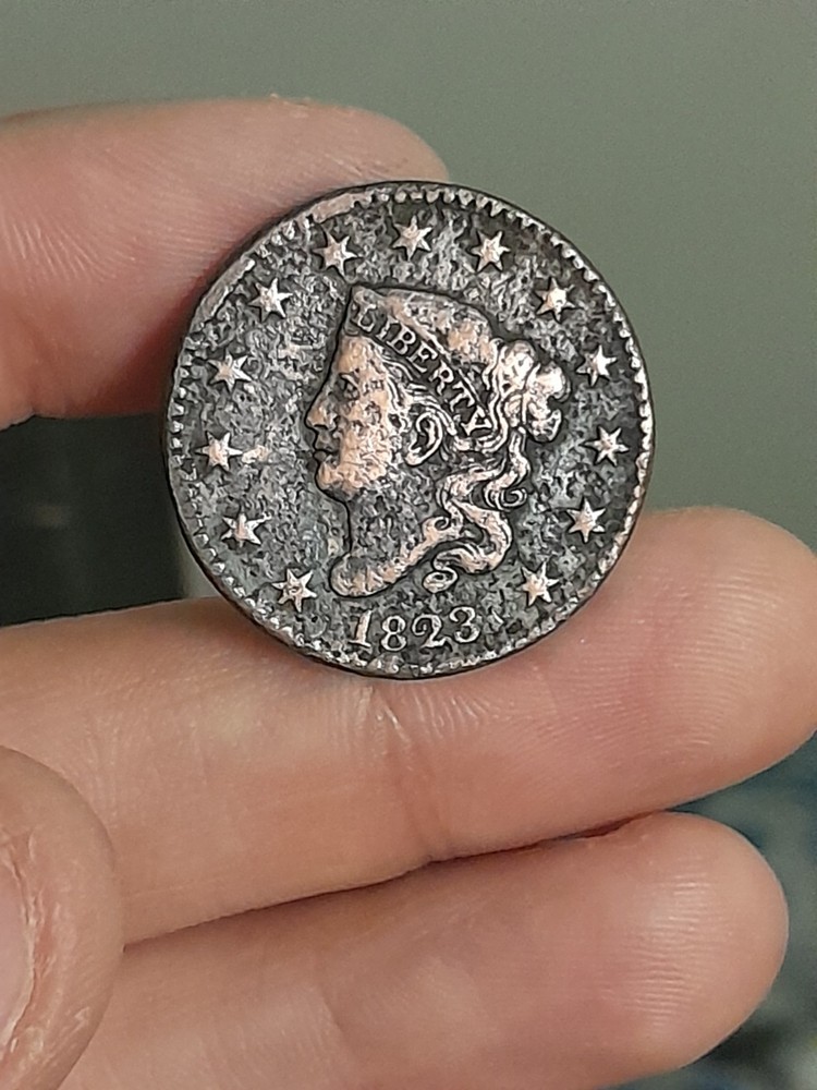 1823 Coronet Head Large Cent