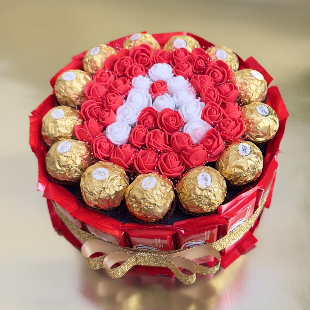Chocolate Box with Customizable Letter Giftbox, Name Gift Box