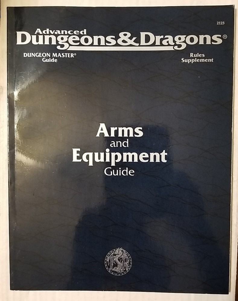 Advanced Dungeons & Dragons - Arms and Equipment Guide - #2123 - Very Fine+