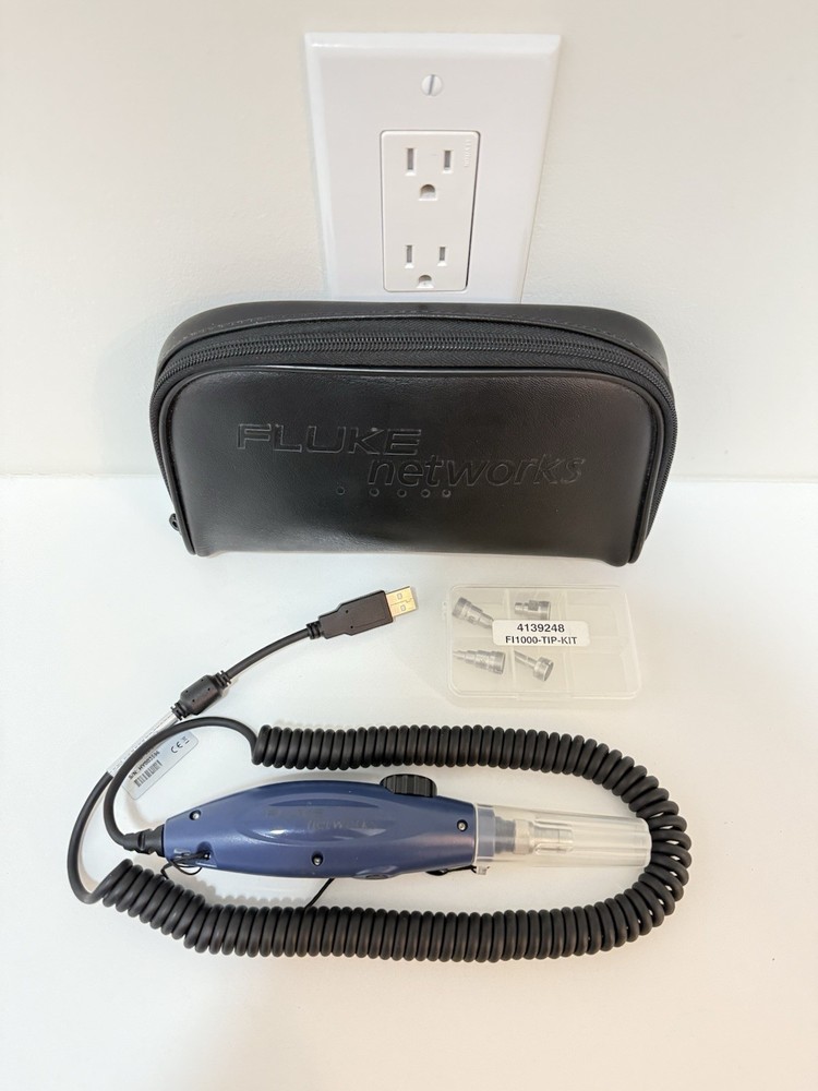 FLUKE FI-1000-KIT USB VIDEO PROBE & 4 TIP SET - SHIPS FAST