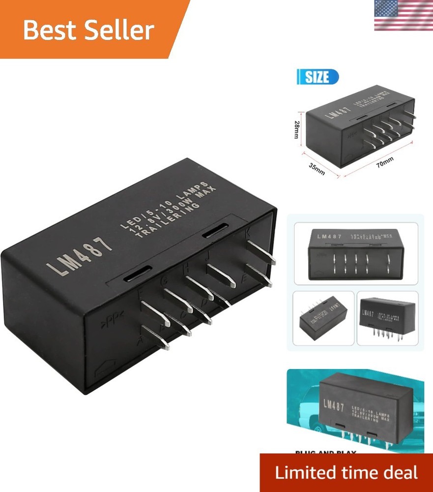 10383321 LED Flasher Relay Fix Hyperflash for GM Vehicles