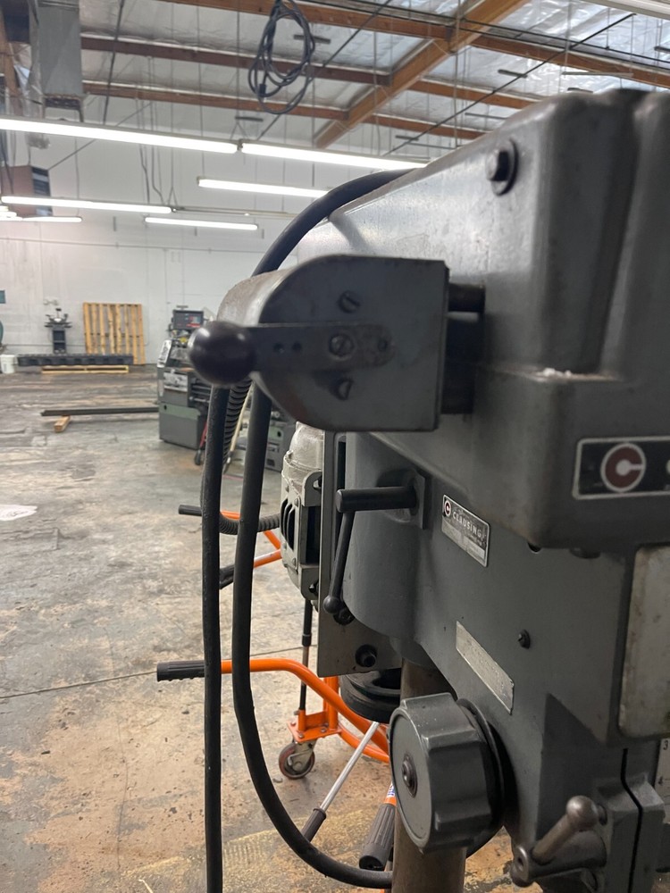 CLAUSING DRILL PRESS 3 PHASE WITH VISE