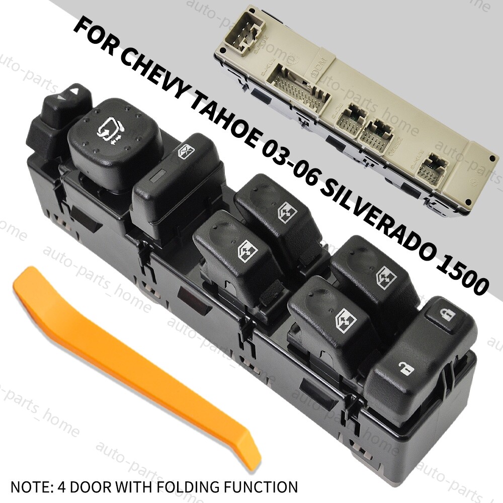 Front Driver Left Side Power Window Switch 15112971 For Chevrolet Silverado