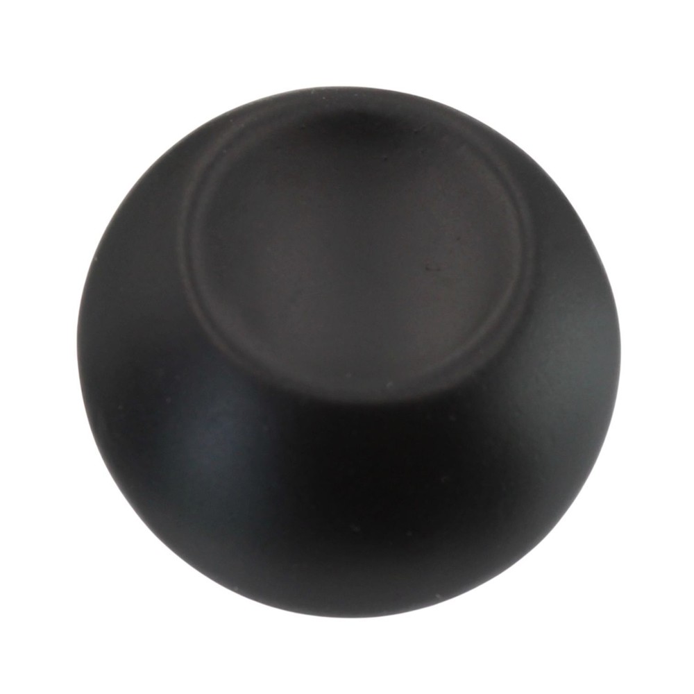 Belwith Metropolis 1 1/4" Thumb Finger Pull Matte Black PA0212-MB