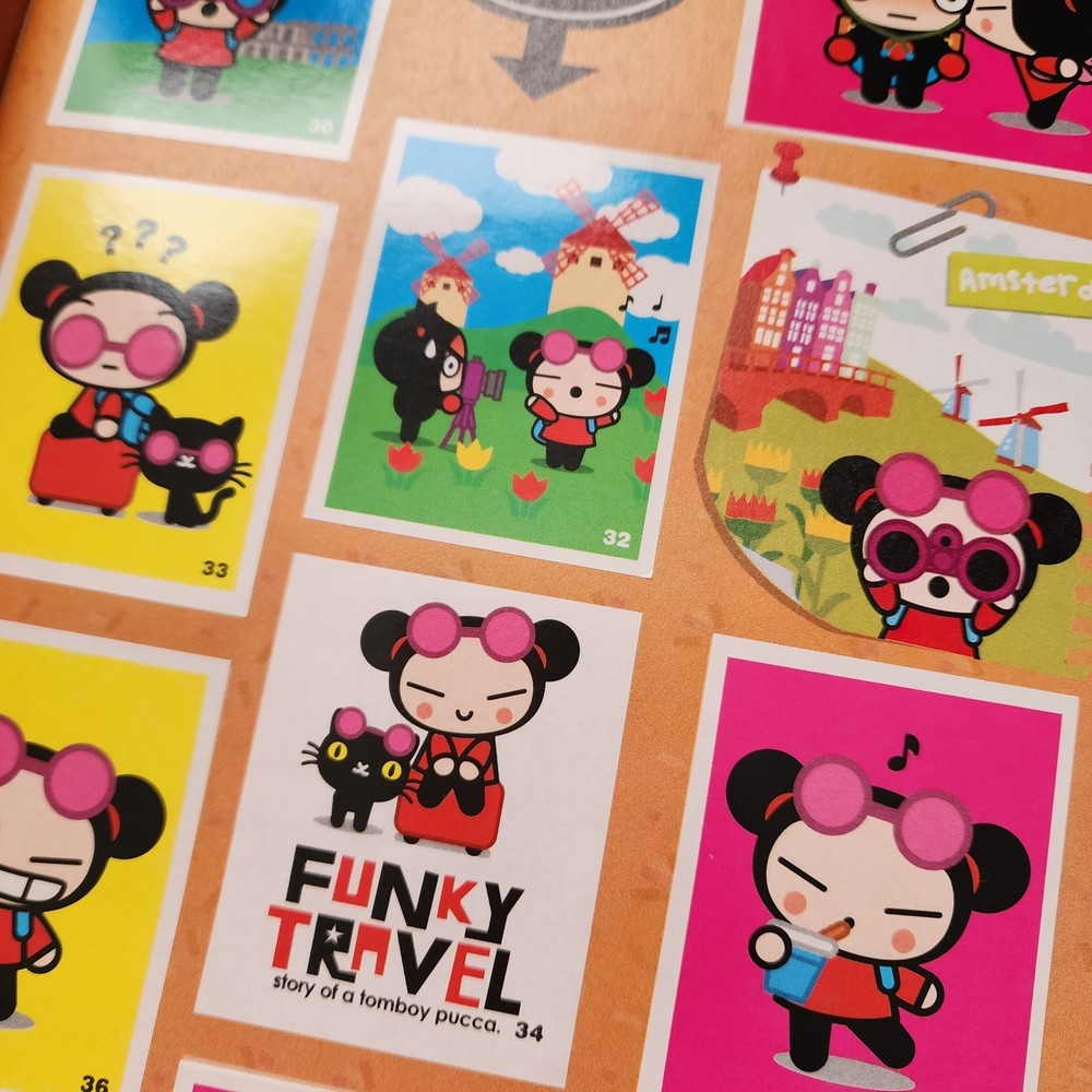 Pucca HTF OFFICIAL Random Single Stickers 5 For $2.50