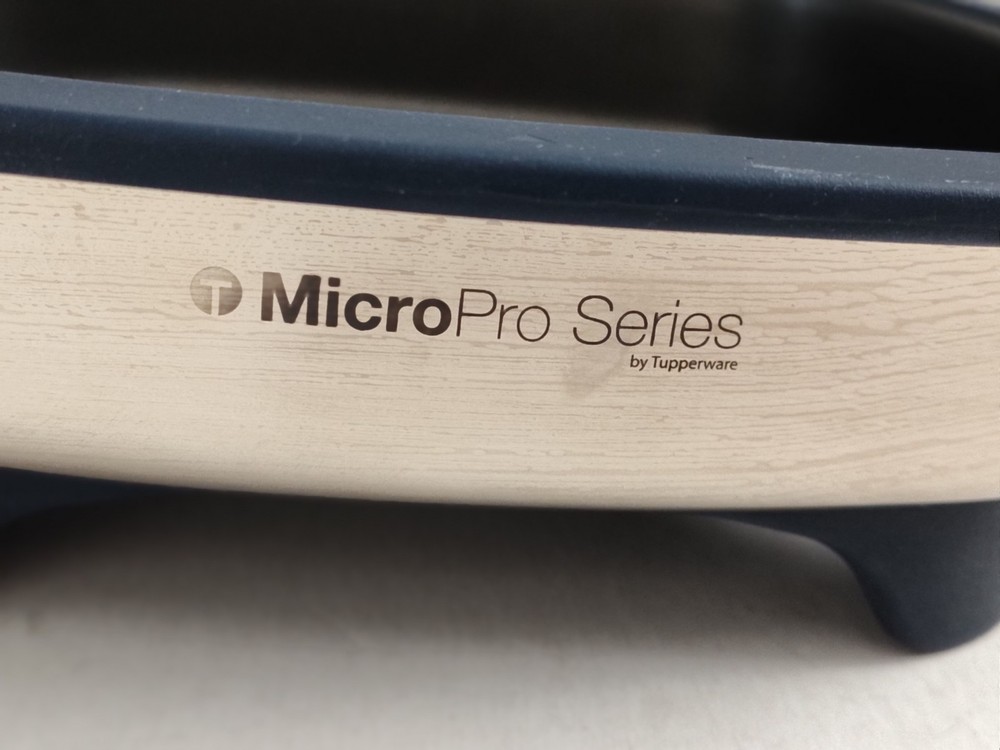 Tupperware MicroPro Grill Micro Pro Series Microwave Grilling Base & Lid Cooking