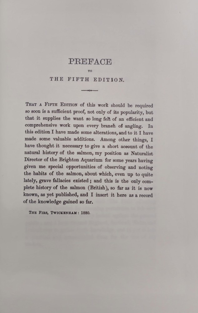 A Book on Angling Francis Francis