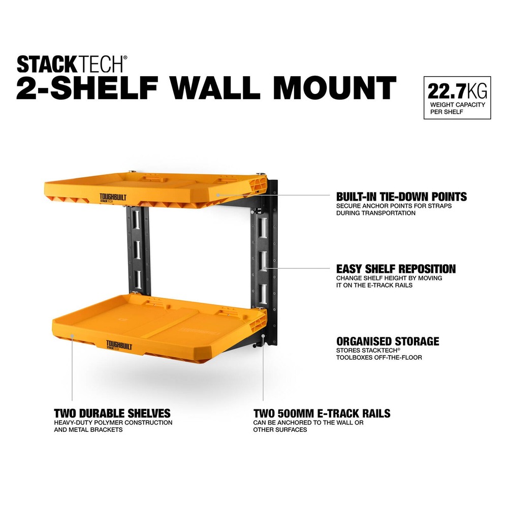 ToughBuilt StackTech 2-Shelf System