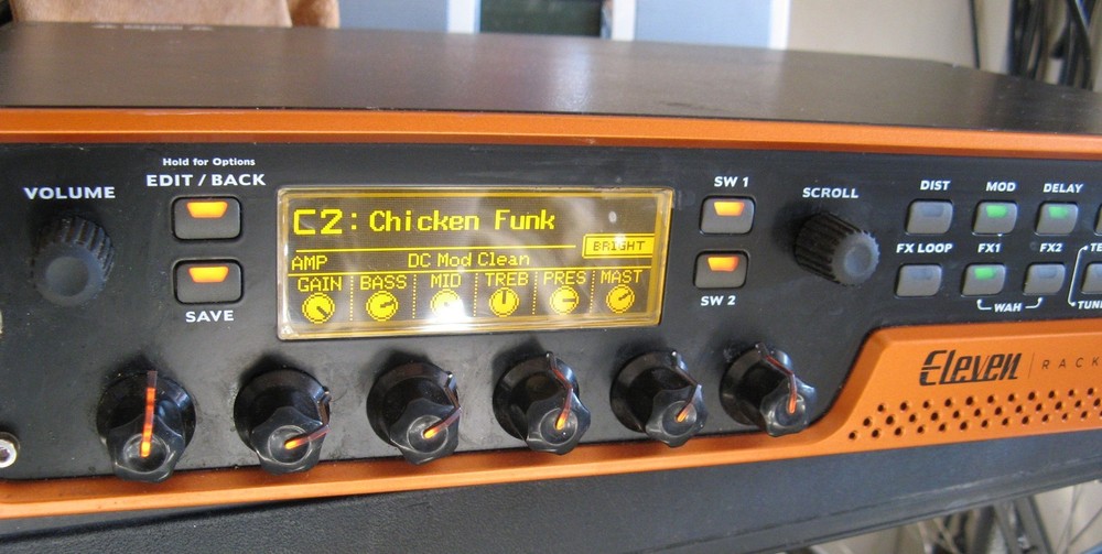 Avid Eleven Rack Effect Processor Guitar Effect and Interface