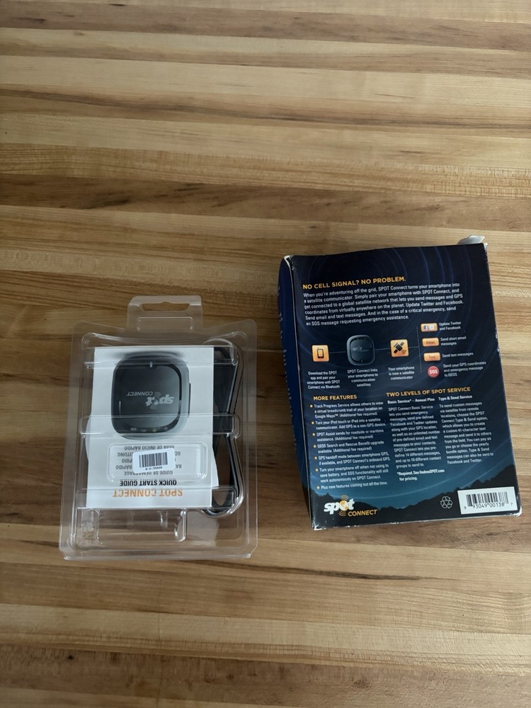 Spot Connect Satellite Communicator GPS Bluetooth Waterproof SOS Hiking