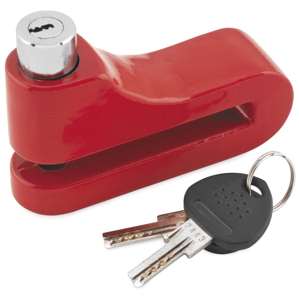 Bully Locks 10mm Disc Lock Red 1581L-RD