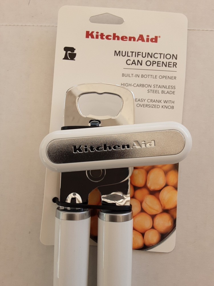Kitchen Aid Multifunction Can Opener - White (NEW) KE199OHWHA